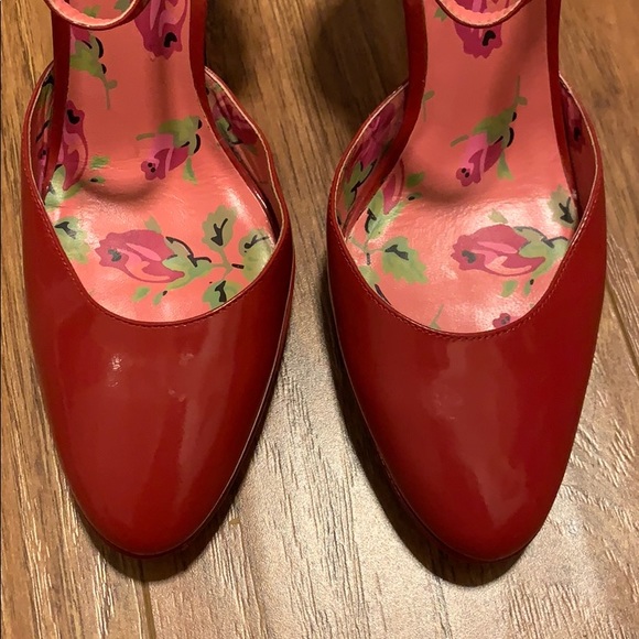 Betsey Johnson Platform Mary Jane heels - Red - Picture 4 of 8
